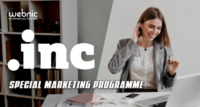 WebNIC Rolls Out Special Marketing Programme for .INC Domain 7