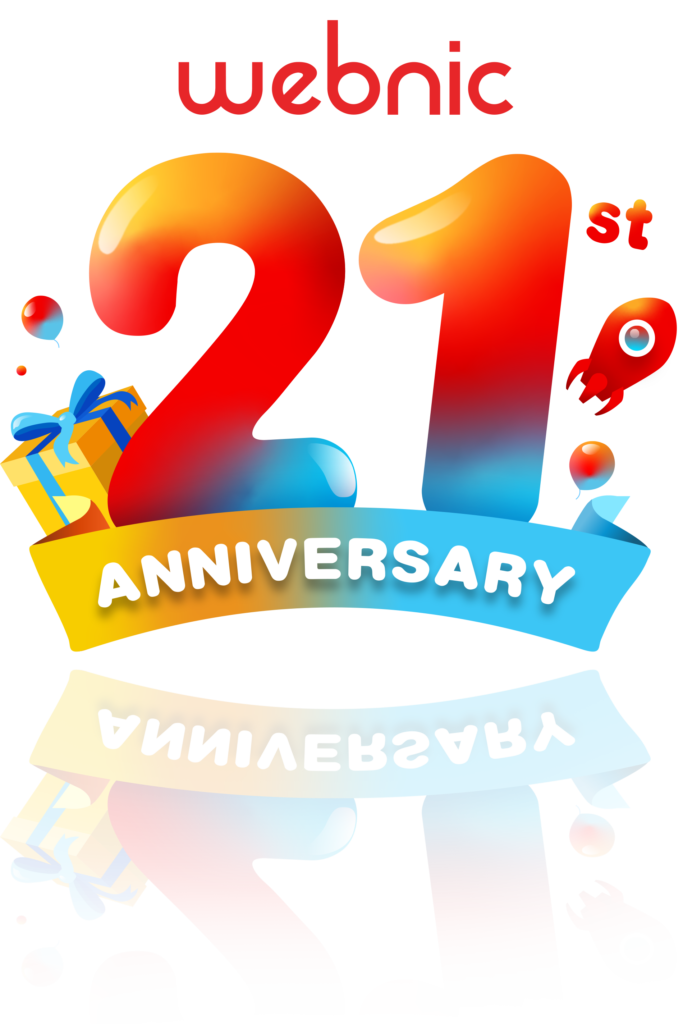 WebNIC 21st Anniversary 2