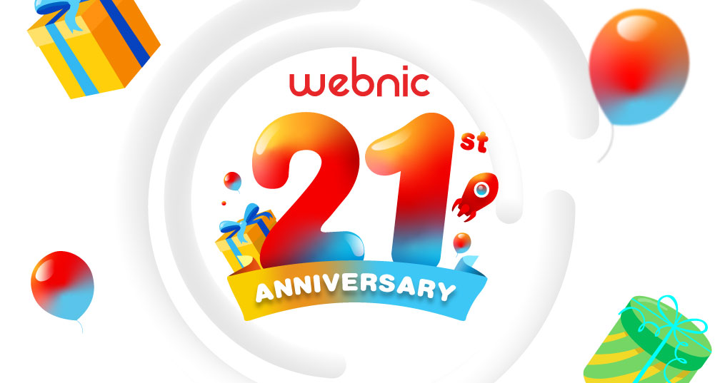 WebNIC 21 周年 1