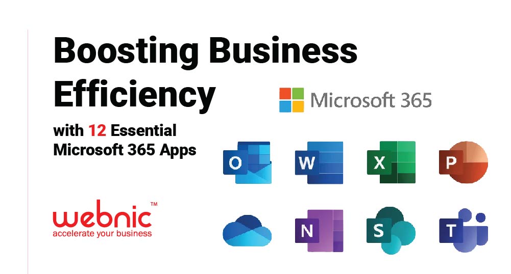 Boost your business efficiency with Microsoft 365 apps