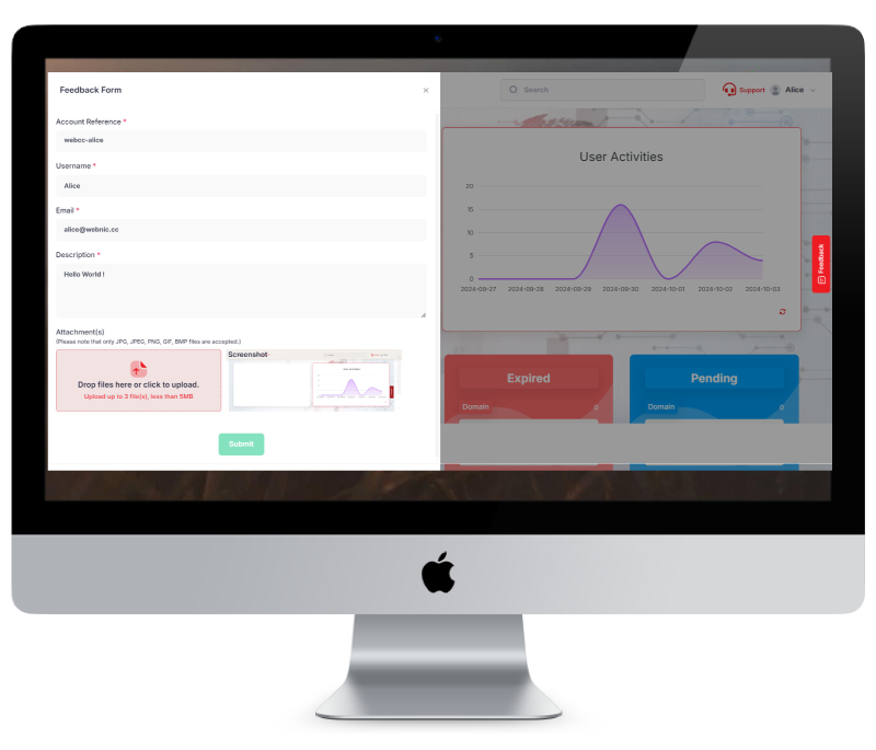 Improve Reseller Portal Bug Reporting 2