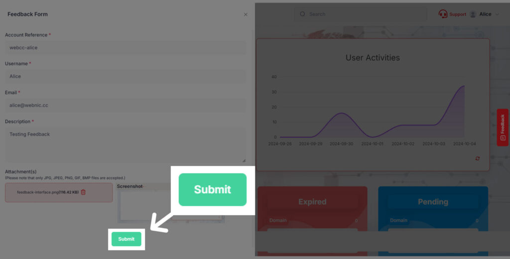 Improve Reseller Portal Bug Reporting 6