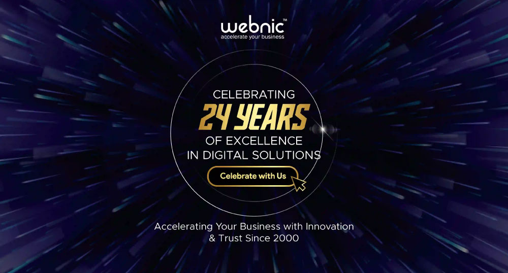 WebNIC Celebrates 24 Years of Excellence in Digital Solutions 1